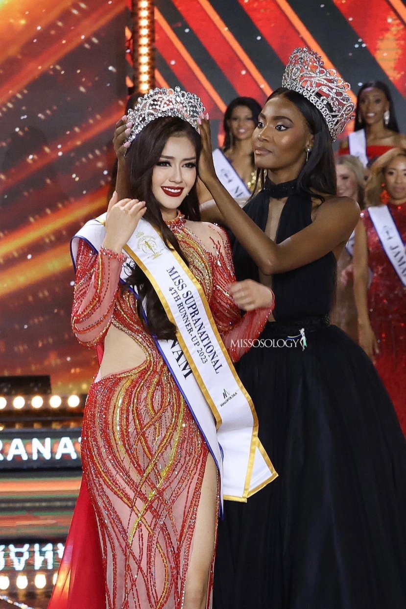Đăng quang Á hậu Miss Supranational 2023, Đặng Thanh Ngân về nước trong lặng lẽ - Ảnh 1 Đăng quang Á hậu Miss Supranational 2023, Đặng Thanh Ngân về nước trong lặng lẽ - Ảnh 1