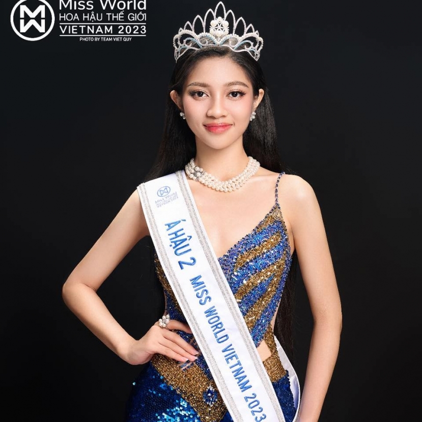 Á hậu 2 Miss World Vietnam 2023 -  Huỳnh Minh Kiên được đánh giá là nàng hậu duy trì tốt hình ảnh giữa làn sóng ồn ào của Hoa hậu - Á hậu 1