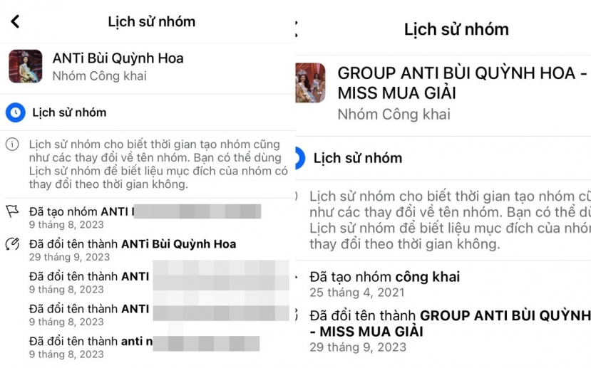 Các hội nhóm anti-fan Quỳnh Hoa 'mọc lên như nấm', thu hút hàng nghìn thành viên Các hội nhóm anti-fan Quỳnh Hoa 'mọc lên như nấm', thu hút hàng nghìn thành viên