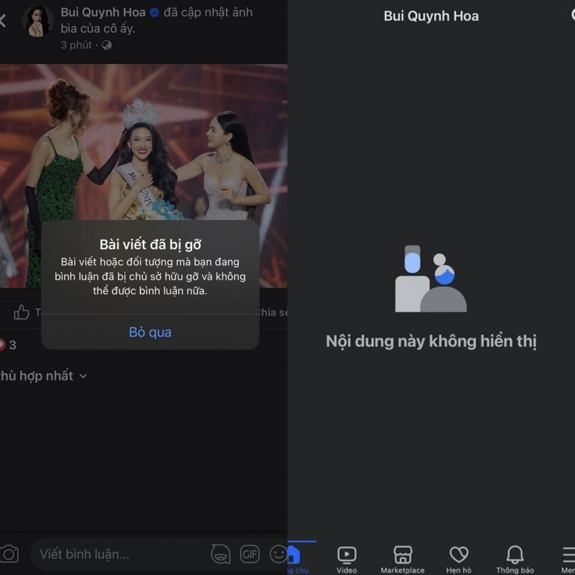 Bùi Quỳnh Hoa có động thái đầu tiên trên tài khoản Facebook cá nhân nhưng lại gây xôn xao mạnh Bùi Quỳnh Hoa có động thái đầu tiên trên tài khoản Facebook cá nhân nhưng lại gây xôn xao mạnh