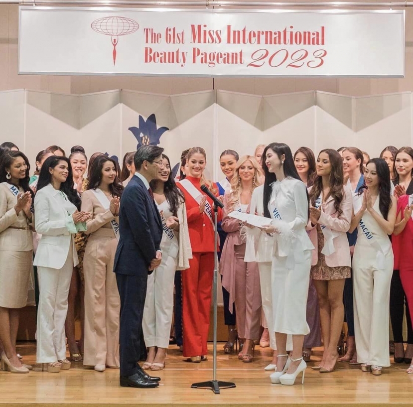 Phương Nhi nhận Miss Visit Japan Phương Nhi nhận Miss Visit Japan