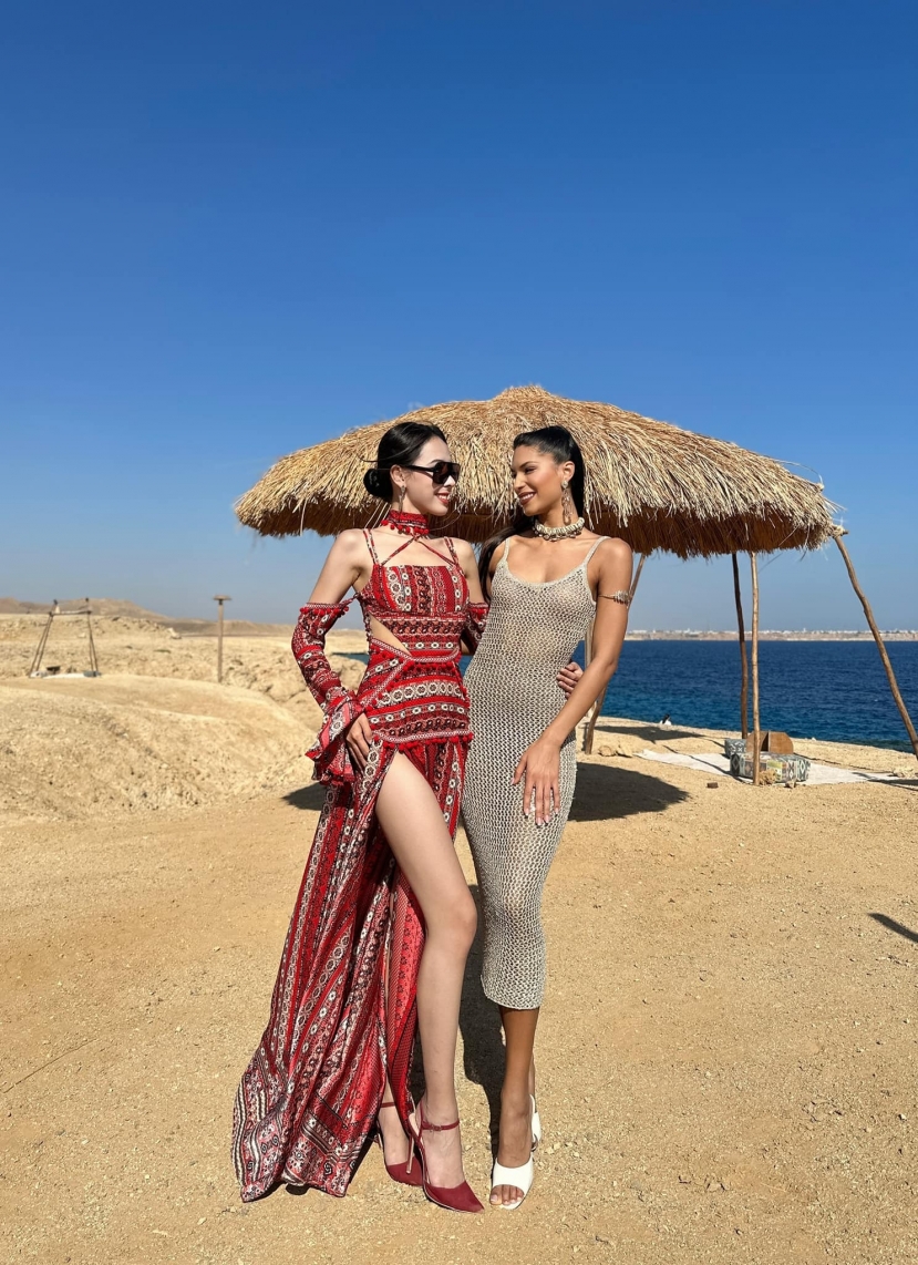 Ngọc Hằng thi Miss Intercontinental 2023 như 'trình diễn thời trang', fan khen: Quá đầu tư! - Ảnh 5 Ngọc Hằng thi Miss Intercontinental 2023 như 'trình diễn thời trang', fan khen: Quá đầu tư! - Ảnh 5