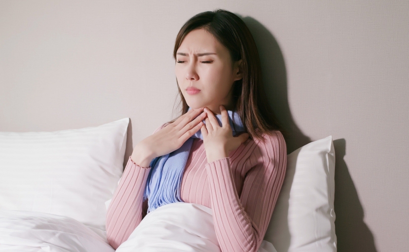 Thời tiết lạnh có thể làm khô niêm mạc trong họng Thời tiết lạnh có thể làm khô niêm mạc trong họng