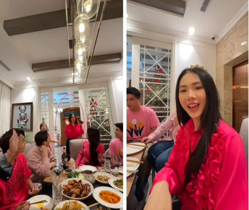 Bùi Quỳnh Hoa tham gia bữa tiệc do Hương Giang tổ chức nhân dịp Giáng sinh Bùi Quỳnh Hoa tham gia bữa tiệc do Hương Giang tổ chức nhân dịp Giáng sinh