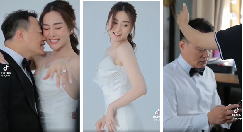 Phương Oanh - Shark Bình tình tứ ở hậu trưởng chụp ảnh cưới Phương Oanh - Shark Bình tình tứ ở hậu trưởng chụp ảnh cưới