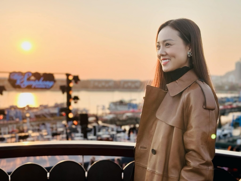 Ngọc Hà luôn đồng hành cùng Công Lý Ngọc Hà luôn đồng hành cùng Công Lý