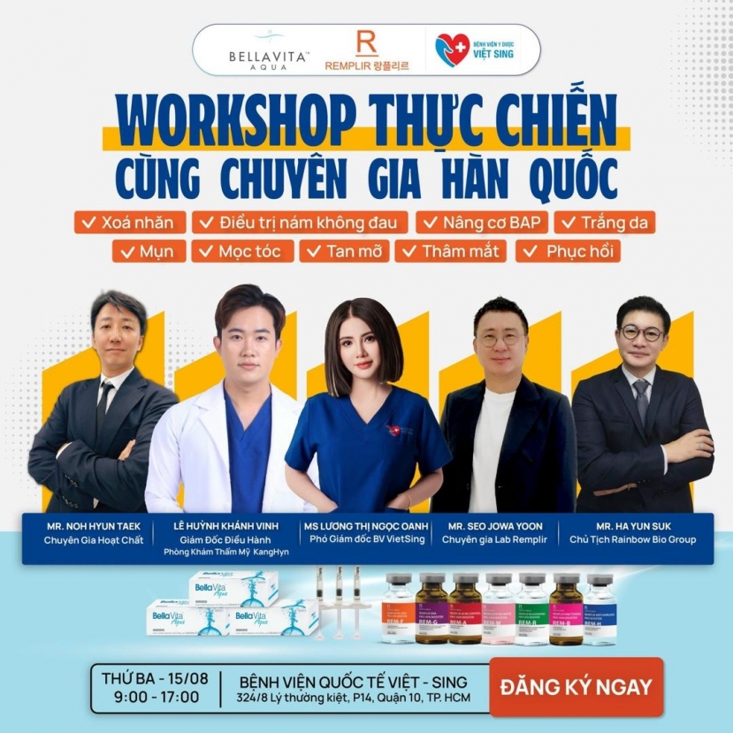 CEO Lê Huỳnh Khánh Vinh tổ chức hội thảo tập huấn nâng cao kiến thức thẩm mỹ cùng chuyên gia - Ảnh 1 CEO Lê Huỳnh Khánh Vinh tổ chức hội thảo tập huấn nâng cao kiến thức thẩm mỹ cùng chuyên gia - Ảnh 1