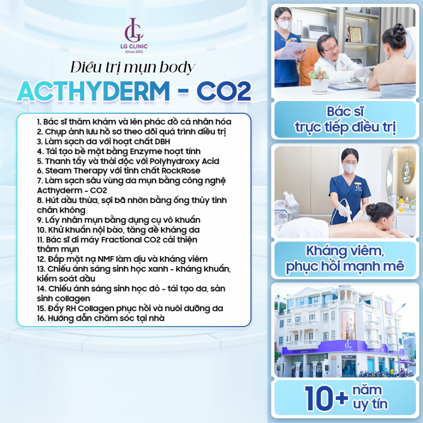 Acthyderm - CO2: Công nghệ trị mụn chuẩn y khoa giúp da khỏe đẹp từ bên trong - Ảnh 2 Acthyderm - CO2: Công nghệ trị mụn chuẩn y khoa giúp da khỏe đẹp từ bên trong - Ảnh 2