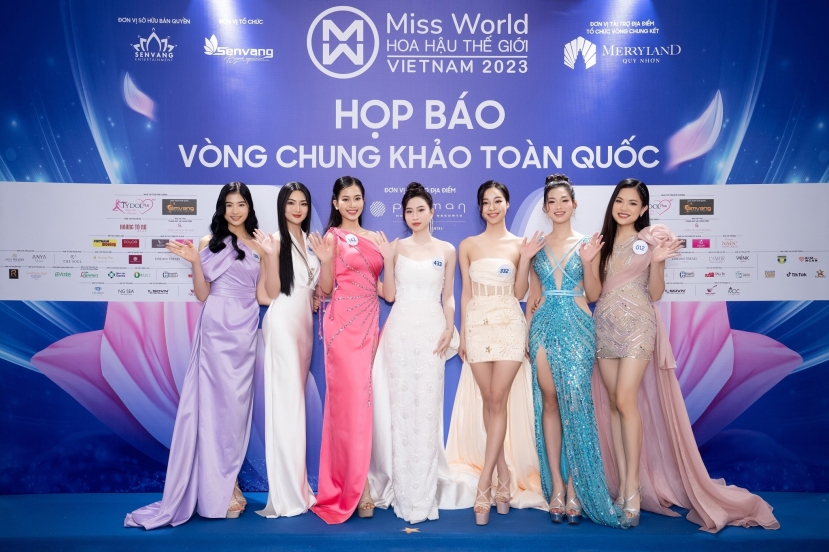 Top 3 Miss World Vietnam 2023 đọ sắc nét căng tại họp báo vòng Chung khảo Toàn quốc - Ảnh 4 Top 3 Miss World Vietnam 2023 đọ sắc nét căng tại họp báo vòng Chung khảo Toàn quốc - Ảnh 4