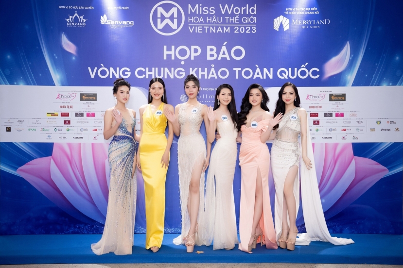 Top 3 Miss World Vietnam 2023 đọ sắc nét căng tại họp báo vòng Chung khảo Toàn quốc - Ảnh 5 Top 3 Miss World Vietnam 2023 đọ sắc nét căng tại họp báo vòng Chung khảo Toàn quốc - Ảnh 5