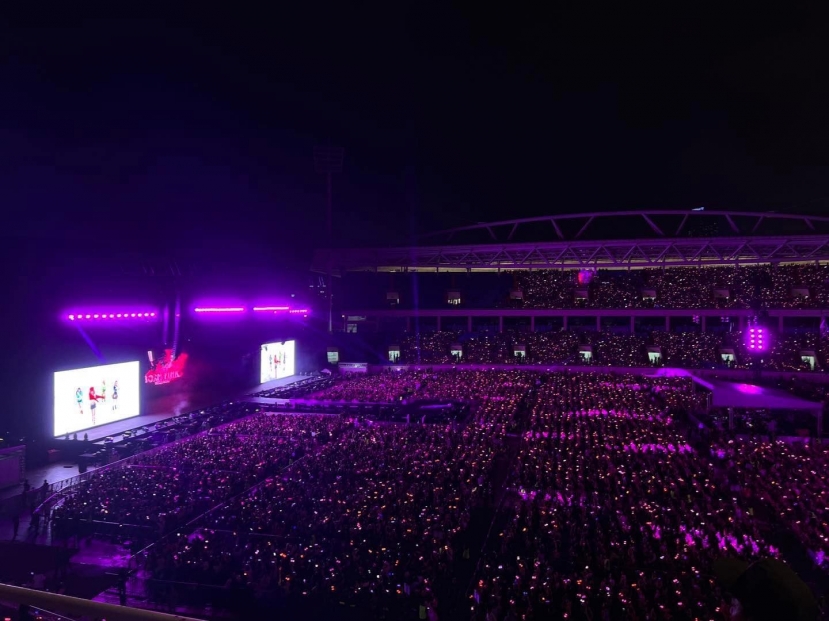 Biển hồng trong concert ngày thứ 2 của BLACKPINK tại Hà Nội Biển hồng trong concert ngày thứ 2 của BLACKPINK tại Hà Nội